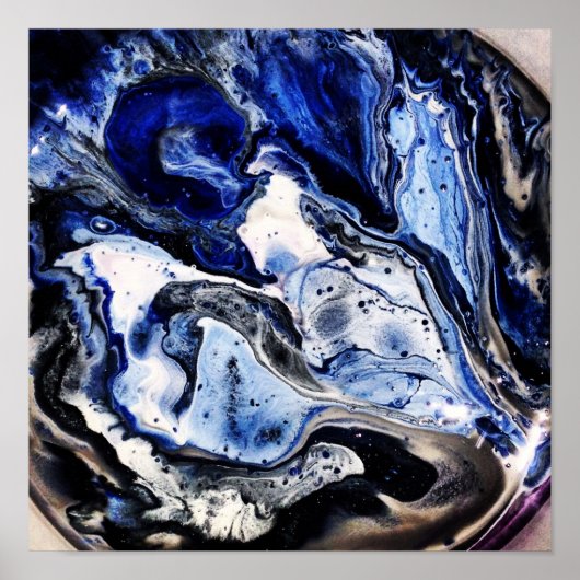 Trippy verf poster (Voorkant)