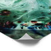 Trippy verf poster (Hoek)