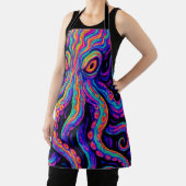 Trippy Vibrant Octopus Schort (Insitu)