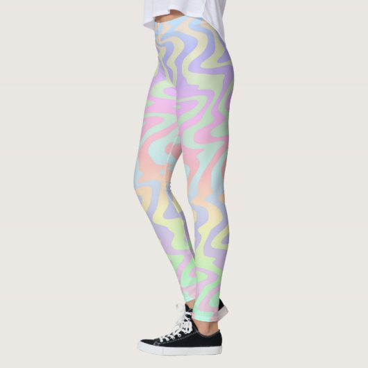 Trippy Waves Leggings (Links)
