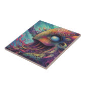 Trippy-wezen Tegeltje (Zijkant)