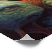 Trippy-wezens Poster (Hoek)