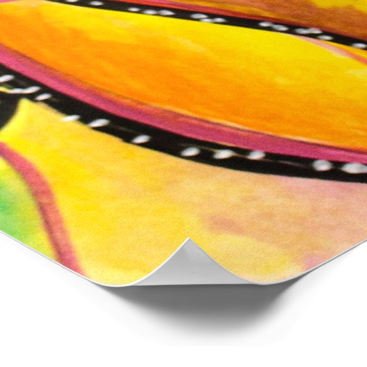  Trippy Whimsical  Surreal  Poster| Embrace the Li Poster (Hoek)