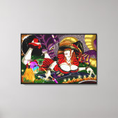 Trippy Witch Stretched Canvas Art Prints (Voorkant)