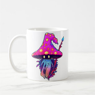 Trippy Wizard Edm Rave Psychedelic Festival Koffiemok