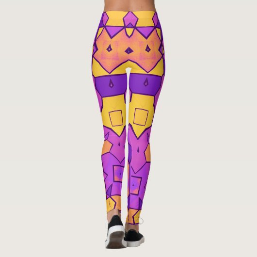 Trippy Yoga Legging (Achterkant)