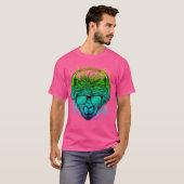 Trippydj Gift voor Ravers EDM Techno House Psyched T-shirt (Voorkant volledig)
