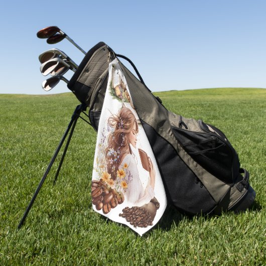 Triptiek Golfhanddoek (Groen)