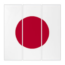 triptiek van de Japanse vlag