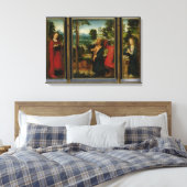 Triptych Canvas Afdruk (Insitu (Slaapkamer))