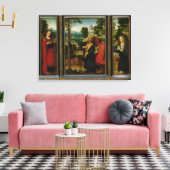 Triptych Canvas Afdruk (Insitu (Woonkamer))