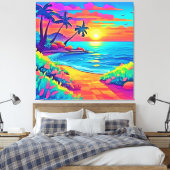 Triptych Canvas Afdruk (Insitu (Slaapkamer))