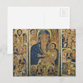 Triptych Center Panel met Mary en haar zoon Briefkaart (Voorkant / Achterkant)