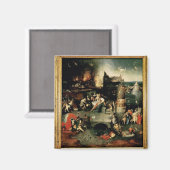 Triptych: De Temptation of St. Anthony Magneet (Voorkant / Achterkant)