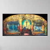 Triptych Grail van Anna May - Rudolf Steiner Poster (Voorkant)