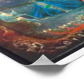 Triptych Grail van Anna May - Rudolf Steiner Poster (Hoek)