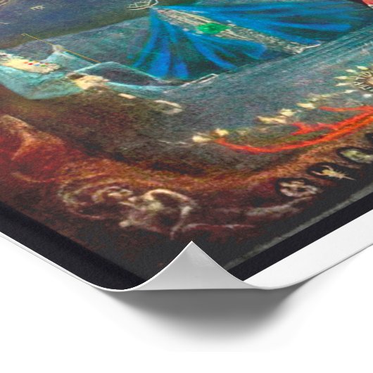 Triptych Grail van Anna May - Rudolf Steiner Poster (Hoek)