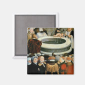 Triptych, linkerpaneel, Philipp Melanchthon Magneet (Voorkant / Achterkant)