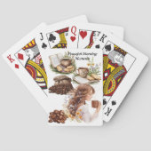 Triptych Pokerkaarten (Achterkant)