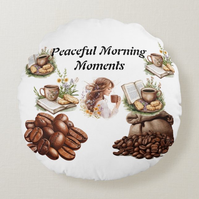 Triptych Rond Kussen (Voorkant)