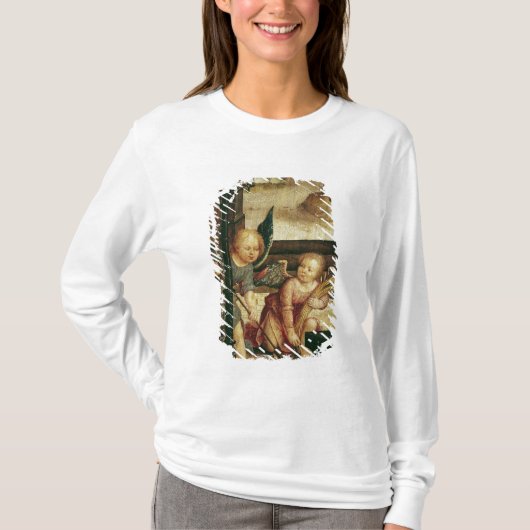 Triptych van de adoratie van het kind t-shirt (Voorkant)