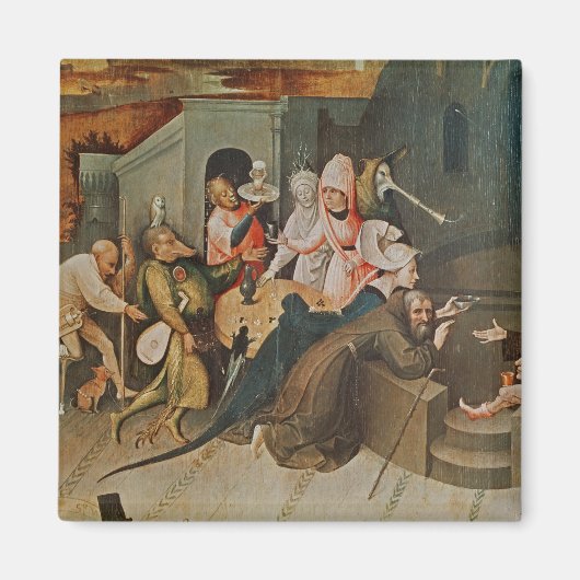 Triptych van de Temptation of St. Anthony Magneet (Voorkant)