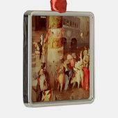 Triptych van de Temptation of St. Anthony Metalen Ornament (Rechts)