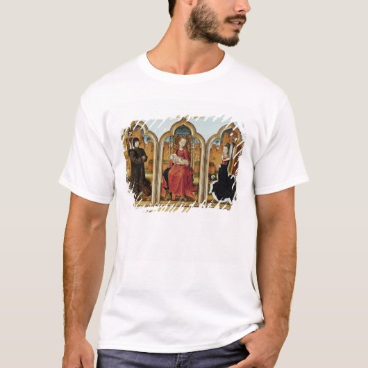 Triptych van Jean de Witte, 1473 T-shirt (Voorkant)