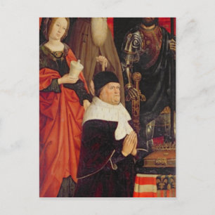 Triptych van Mozes en de verbrande Struik Briefkaart
