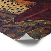Triptych van Mozes en de verbrande Struik Poster (Hoek)