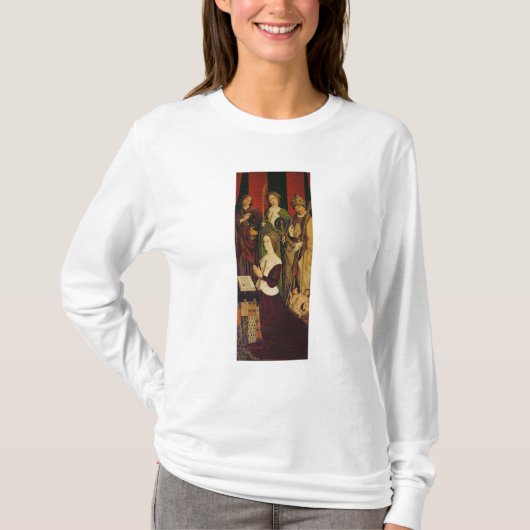 Triptych van Mozes en de verbrande Struik T-shirt (Voorkant)
