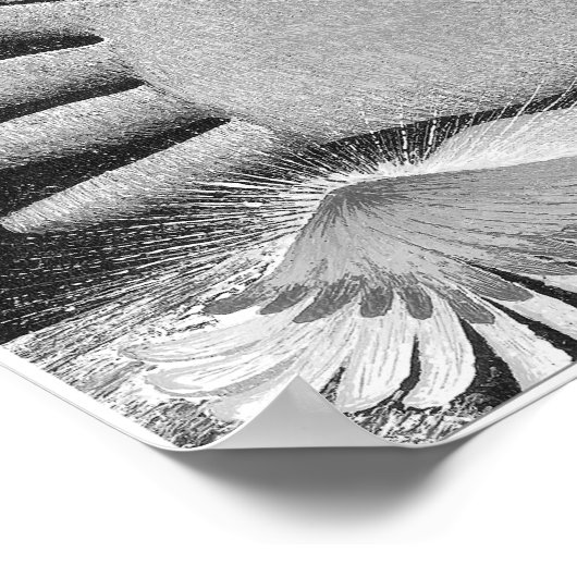 Triptych Welcoming Christus 8.5X11 B/W Poster (Hoek)