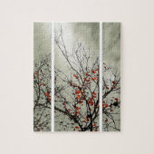 Triptyp met natuurlijke beweegreden legpuzzel (Verticaal)