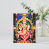Tripura Sundari (Lalita) Briefkaart (Staand voorkant)