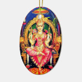 Tripura Sundari (Lalita) Keramisch Ornament (Links)