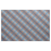 Triquetra Abstract | Blue Gold Celtic Trinity Knot Stof (Yard (91,4 cm))