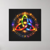 Triquetra_C Canvas Afdruk (Voorkant)