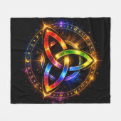 Triquetra_C Fleece Deken (Voorkant (Horizontaal))