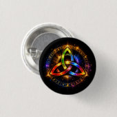 Triquetra_C Ronde Button 3,2 Cm (Voorkant /achterkant)