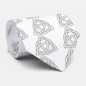 Triquetra Celtic Knot Stropdas (Opgerold)
