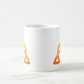 Triquetra/Celtic Trinity Knot Koffiemok (Center)