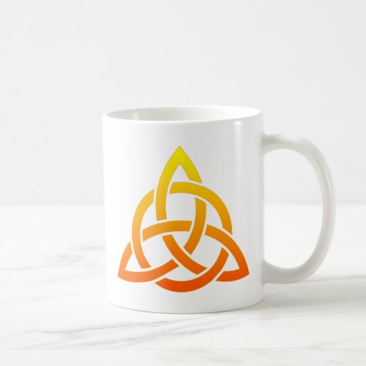 Triquetra/Celtic Trinity Knot Koffiemok (Rechts)