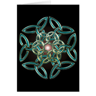 Triquetra Circle Knot Card