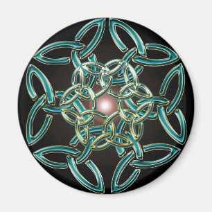 Triquetra Cirkel Knoop Magneet