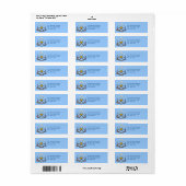 Triquetra Earth Air Water Etiket (Full Sheet)