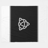 Triquetra Fleece Deken (Voorkant (Horizontaal))