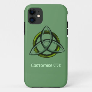 Triquetra (groen) Case-Mate iPhone case