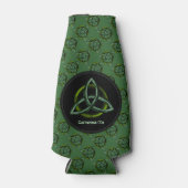 Triquetra (groen) flesjeskoeler (Voorkant)