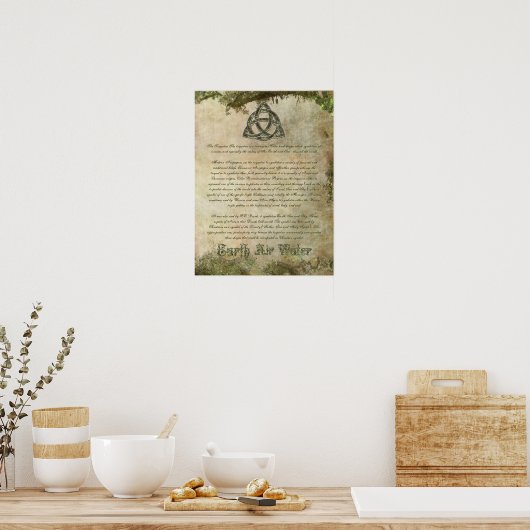 Triquetra Informatica Poster (Keuken)