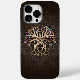 Triquetra Levensboom Kleurrijke bladeren Case-Mate iPhone 14 Pro Max Hoesje